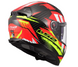 Мотошлем LS2 FF811 Vector 2 C Tantic Red Hi-Vis Yellow (L)