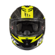 Мотошолом MT RAPIDE Pro Carbon Gloss Fluor Yellow L