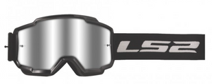Маска кросова LS2 CHARGER Black Mirror Lens