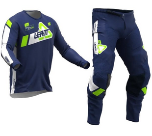 Подростковые джерси штаны Leatt Ride Kit 3.5 Junior Blue 24