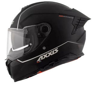 Мотошлем AXXIS HAWK SV Solid A1 Matt Black L