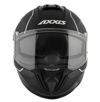 Мотошолом AXXIS HAWK SV Solid A1 Matt Black L