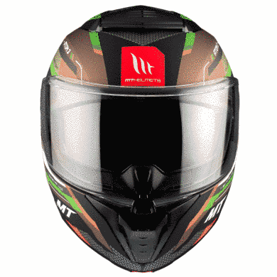 Мотошлем MT ATOM 2 SV BAST A6 Matt Green M