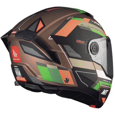 Мотошлем MT ATOM 2 SV BAST A6 Matt Green M