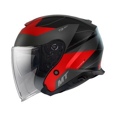 Мотошлем MT THUNDER 3 Jet COOPER A5 Matt Red M