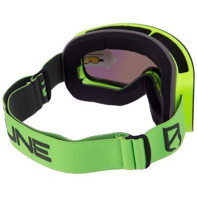 Мотоочки с двойной линзой SPOSUNE HX028 Green