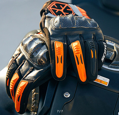 Мотоперчатки Scoyco MC122 Orange M