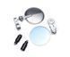 Зеркала в торец руля VESPA Silver PVE5603S