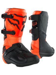 Моточеревики дитячі FOX Comp Youth Boot Flo Orange 8