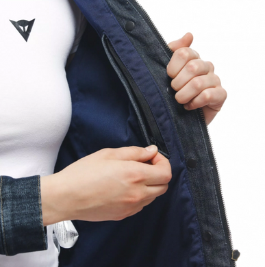 Мотокуртка женская Dainese DENIM Textile LADY Blue XXS