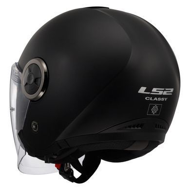 Мотошолом LS2 OF620 Classy Solid Matt Black