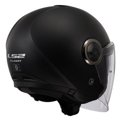 Мотошолом LS2 OF620 Classy Solid Matt Black