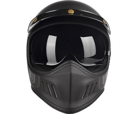 Мотошлем LAZER CROSS TT Line Matt Black Grey M