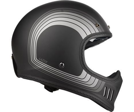 Мотошлем LAZER CROSS TT Line Matt Black Grey M