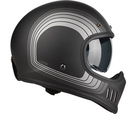 Мотошлем LAZER CROSS TT Line Matt Black Grey M