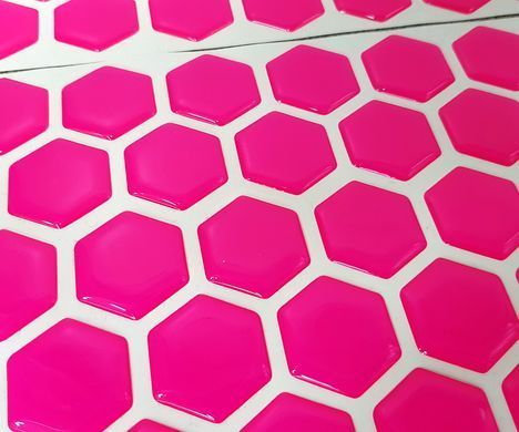 Соти на бак MM fluo pink