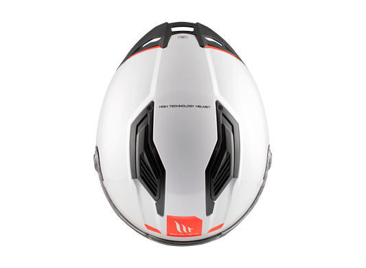 Мотошлем MT STINGER 2 A0 Solid Gloss White XL
