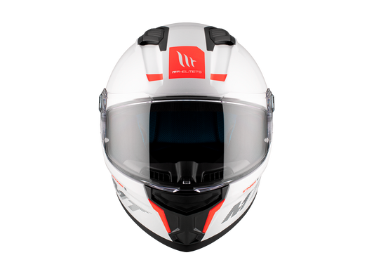 Мотошлем MT STINGER 2 A0 Solid Gloss White XL