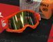 Мотоочки 100% STRATA Goggle II Orange - Mirror Gold Lens
