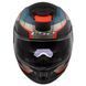 Мотошолом LS2 FF808 Stream 2 Road Matt Black Blue ECE2206 M