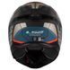 Мотошолом LS2 FF808 Stream 2 Road Matt Black Blue ECE2206 M