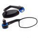 Зеркала в торец руля LU0220 Black Blue