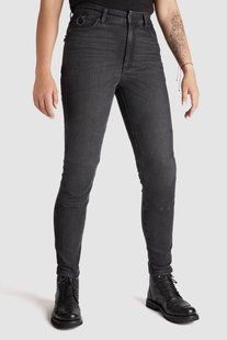 Мотоджинси одношарові PandoMoto LADY KAYA Slim Grey W24-L32, 28L
