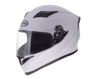 Мотошлем AWINA JK316 Solid Gloss White (AGV K3 SV) L