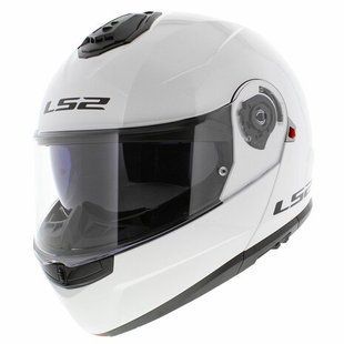 Мотошлем LS2 FF908 Strobe II Solid Gloss White ECE2206 XS