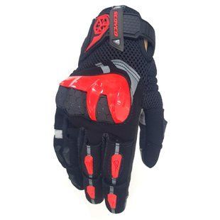 Мотоперчатки женские Scoyco MC117W Lady Black Red S