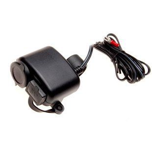 USB и прикуриватель на руль HEBE AA9985