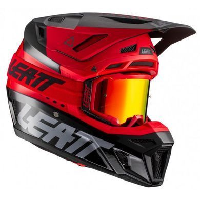 Мотошлем LEATT GPX 8.5 Red с очками L