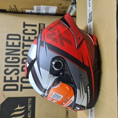 Мотошлем MT THUNDER 4 SV Pental B5 Matt Red XL