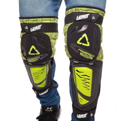 Мотонаколенники Leatt 3DF Hubrid Long Yellow