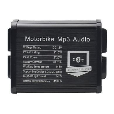 Мотоакустика c блютуз Aoveise MT139BT Black