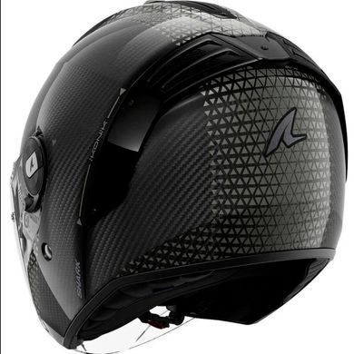 Мотошлем SHARK RS Jet Carbon Ikonik Carbon Black Chrom S