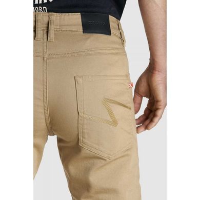 Мотоджинси одношарові PandoMoto Robby Slim Beige W28-L34