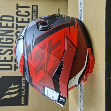 Мотошлем MT THUNDER 4 SV Pental B5 Matt Red XL