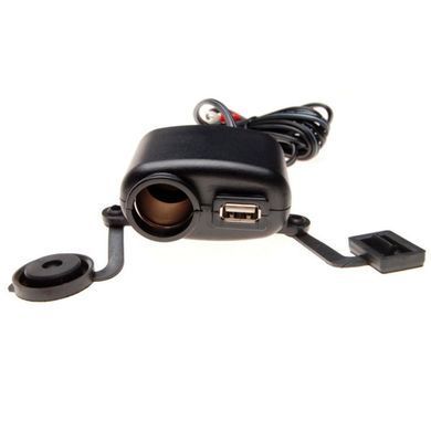USB и прикуриватель на руль HEBE AA9985