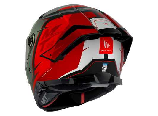 Мотошлем MT THUNDER 4 SV Pental B5 Matt Red XL