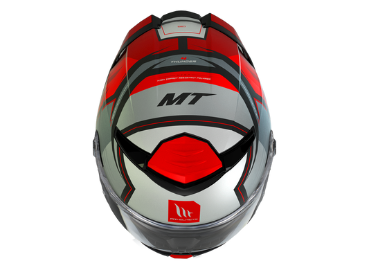 Мотошлем MT THUNDER 4 SV Pental B5 Matt Red XL