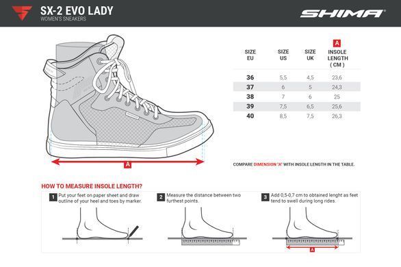 Мотоботинки Shima SX-2 EVO LADY Grey 40