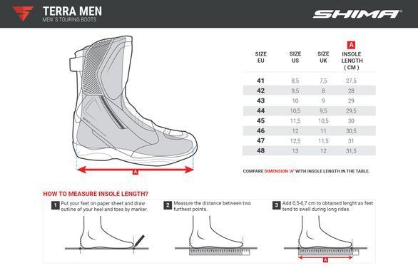 Моточеревики Shima Terra Man 41