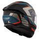 Мотошолом LS2 FF808 Stream 2 Road Matt Black Blue L