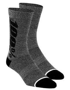 Мотошкарпетки Ride 100% RYTHYM Merino Wool Performance Socks Charcoal, L/XL