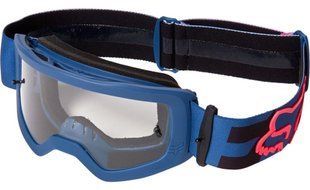 Маска кросова підліткова FOX YTH MAIN II DIER GOGGLE Dark Indigo Mirror Lens