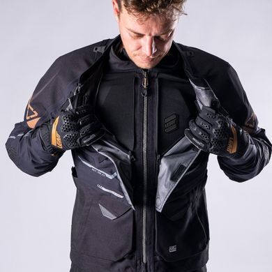 Куртка LEATT 8.5 MultiTour Adventure Jacket Stealth M