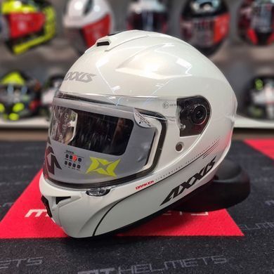 Мотошлем AXXIS DRAKEN S V.2 Solid Gloss White M