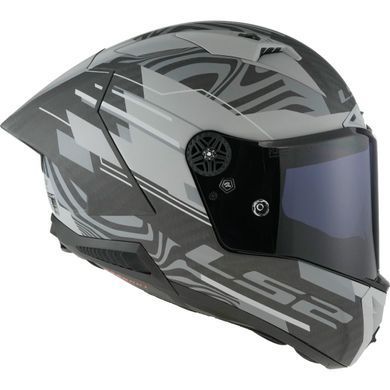 Мотошолом LS2 FF805 Thunder GP Aero Polar Matt Black