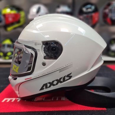 Мотошлем AXXIS DRAKEN S V.2 Solid Gloss White M